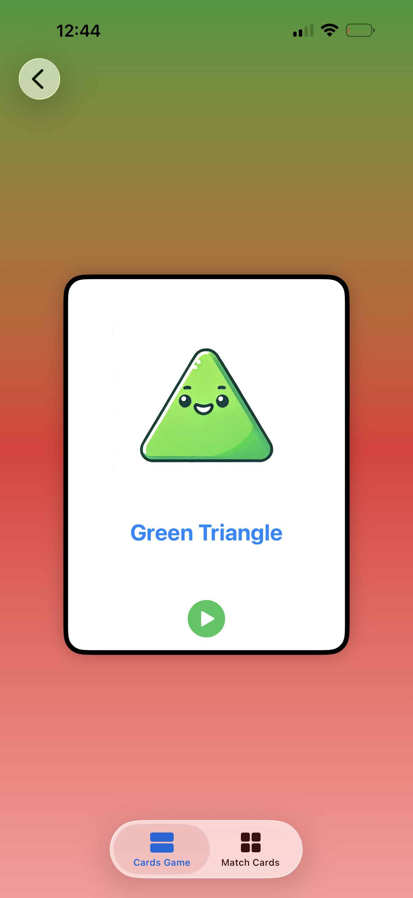 Cards Kids Game - Alphabet