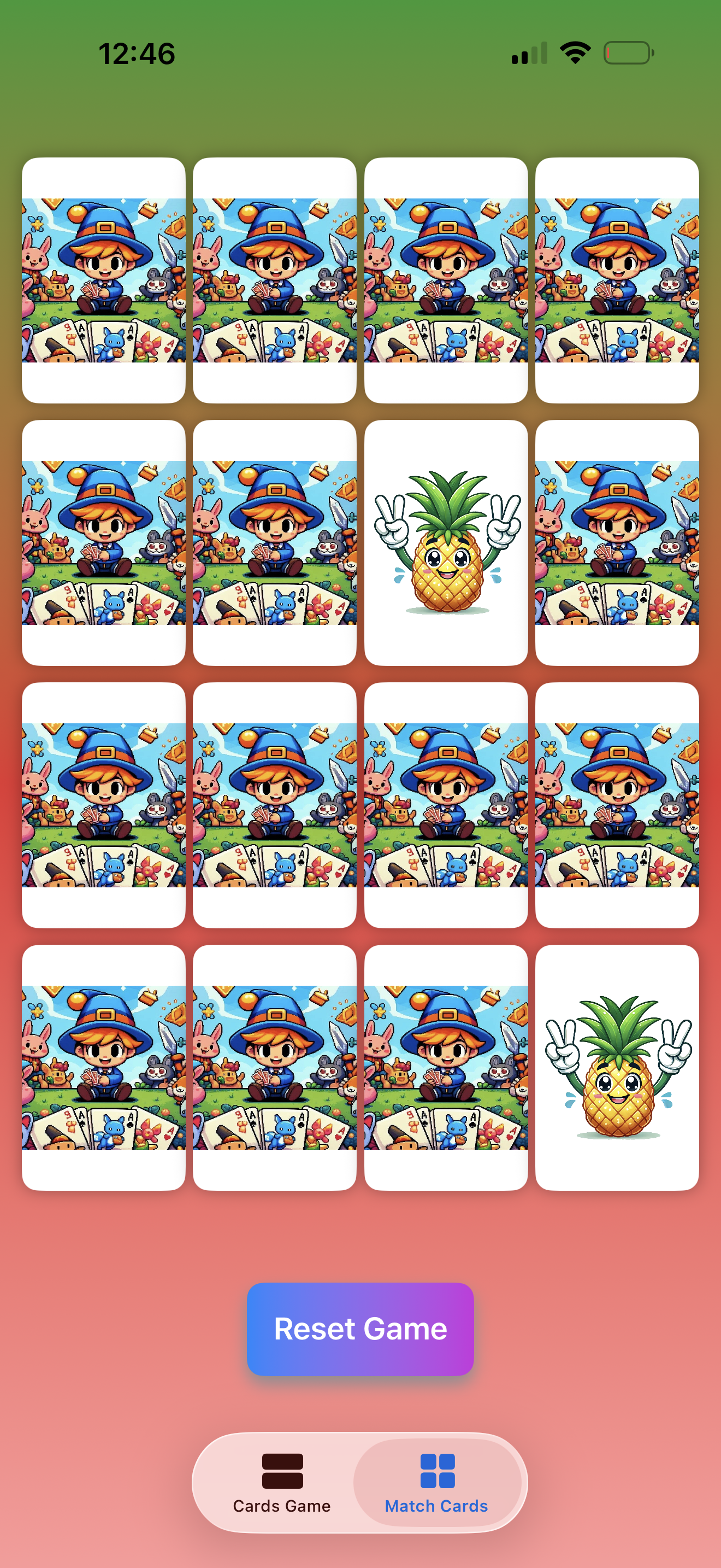 Cards Kids Game - Countries